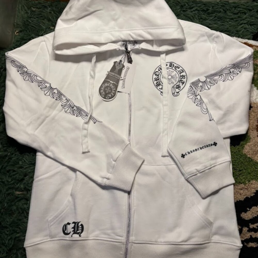 Chrome Hearts Horseshoe Los Angeles Hoodie - Size L